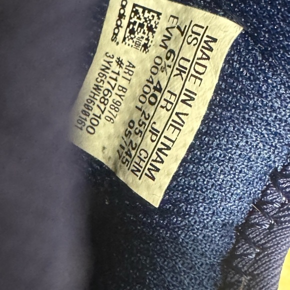 ADIDAS ORIGINALS X_PLR Sneakers Men’s Size 7 Navy Blue Shoe Exercise Running - Picture 8 of 9